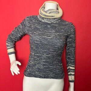 Minus 5 ice experience / Vintage turtleneck sweater 💙🤍​​​​